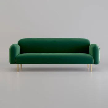 Velvet, диван 3 Местен Xxl, Луксозен Дизайнерски диван За сядане на възрастни, Минималистичен Банкетна Диван, Мебели за хола Soggiorno