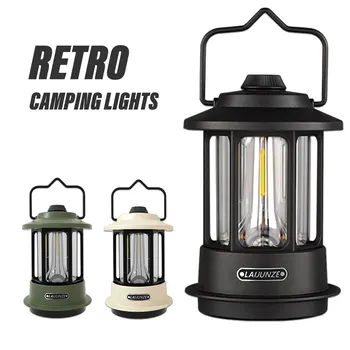 Акумулаторна Преносими Светлини Лампа за къмпинг фенер за палатка, Фенерче с Плавно Затъмняване, пътни Настилки, обзавеждане за външно осветление
